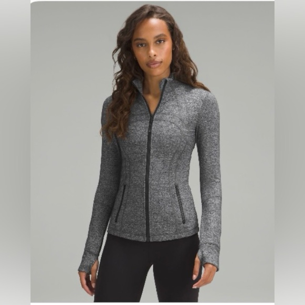 Lululemon Define Jacket – Heathered Black/Gray *Luon